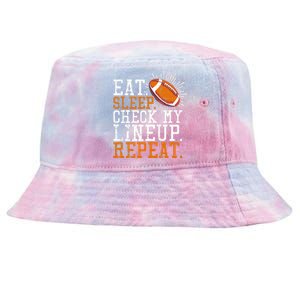 Football Funny Football Tee Fantasy Football Tie-Dyed Bucket Hat