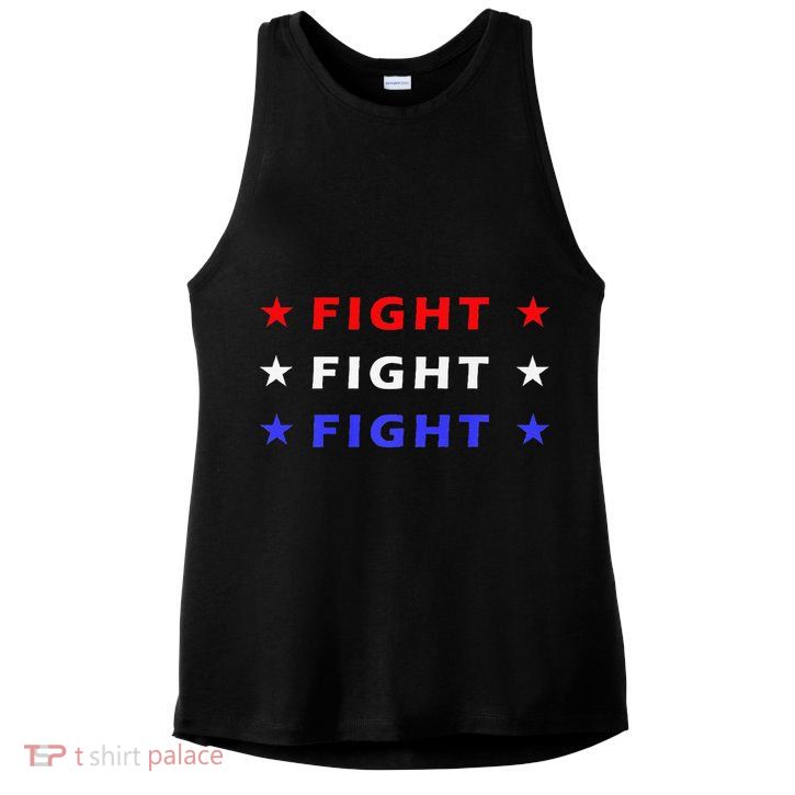 Fight Fight Fight Very Hard In Life Premium Ladies PosiCharge Tri-Blend Wicking Tank