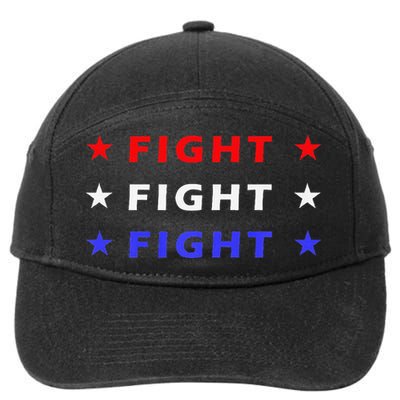 Fight Fight Fight Very Hard In Life Premium 7-Panel Snapback Hat