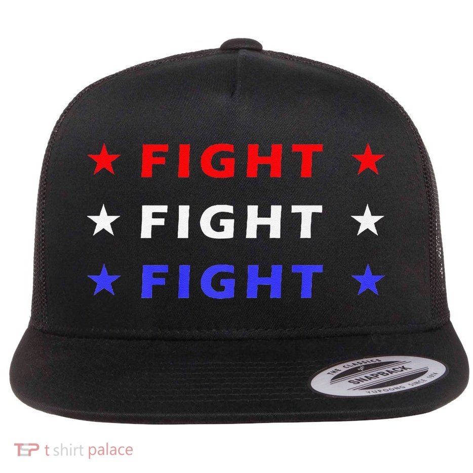 Fight Fight Fight Very Hard In Life Premium Flatbill Hat