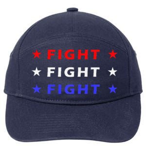 Fight Fight Fight Very Hard In Life Premium 7-Panel Snapback Hat