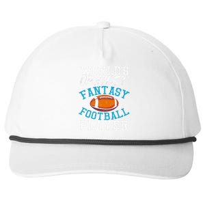 Football Funny Football Tee Fantasy Football Snapback Five-Panel Rope Hat