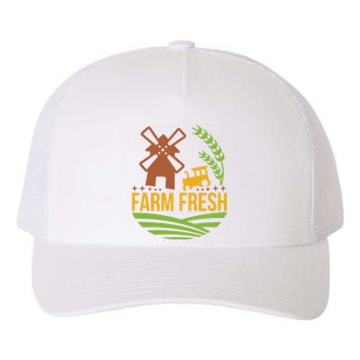 Farm Fresh Yupoong Adult 5-Panel Trucker Hat