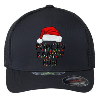 Forced Family Fun Sarcastic Christmas Funny Flexfit Unipanel Trucker Cap