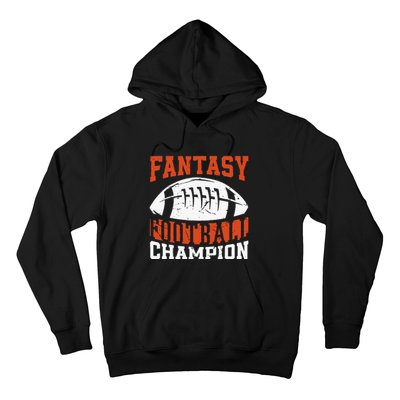 Funny Fantasy Football Player Fantasy Football Champion Hoodie