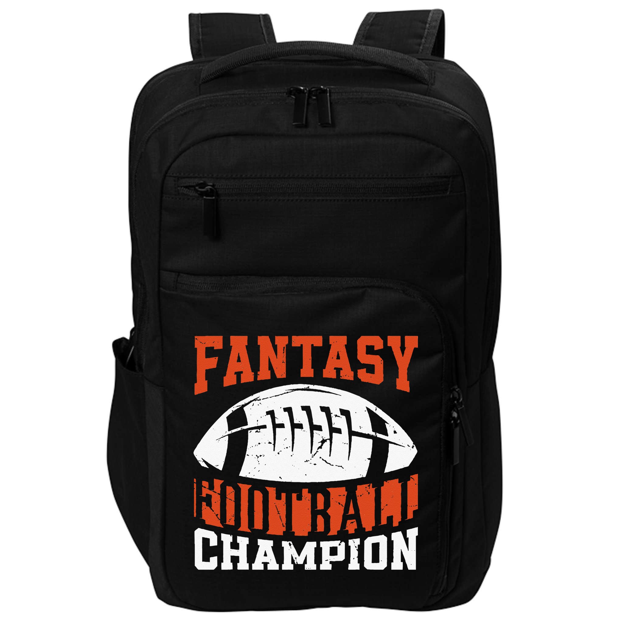 Funny Fantasy Football Player Fantasy Football Champion Impact Tech Backpack
