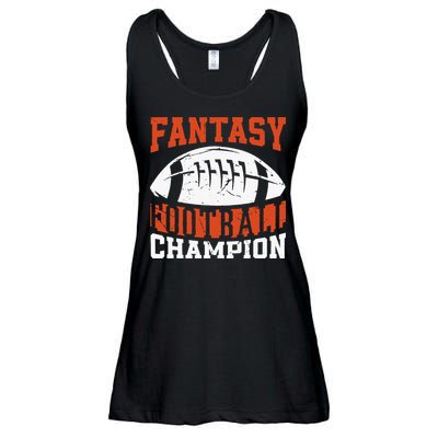 Funny Fantasy Football Player Fantasy Football Champion Ladies Essential Flowy Tank