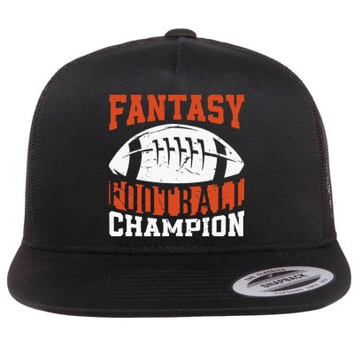 Funny Fantasy Football Player Fantasy Football Champion Flatbill Hat