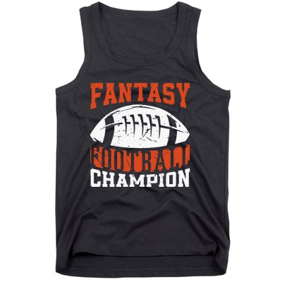 Funny Fantasy Football Player Fantasy Football Champion Tank Top