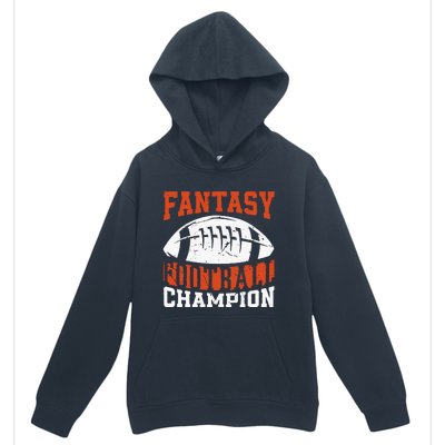 Funny Fantasy Football Player Fantasy Football Champion Urban Pullover Hoodie