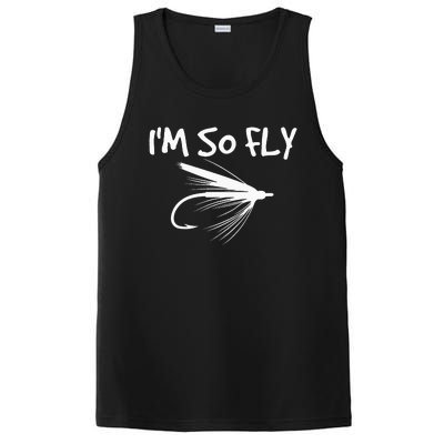 Fly Fishing Funny Fisherman Gift I'm so Fly! PosiCharge Competitor Tank