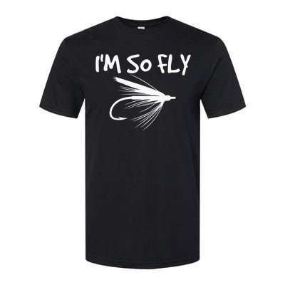 Fly Fishing Funny Fisherman Gift I'm so Fly! Softstyle® CVC T-Shirt