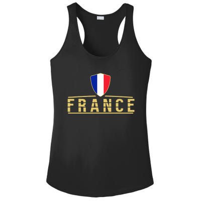 France Football France Soccer Jersey French Ladies PosiCharge Competitor Racerback Tank