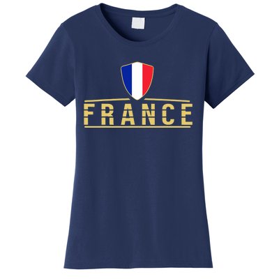 France Football France Soccer Jersey French Women's T-Shirt