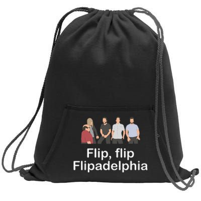 Flip Flip Flipadelphia Sweatshirt Cinch Pack Bag