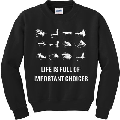 Fly Fishing Funny Fisherman Gift I'm so Fly! Kids Sweatshirt
