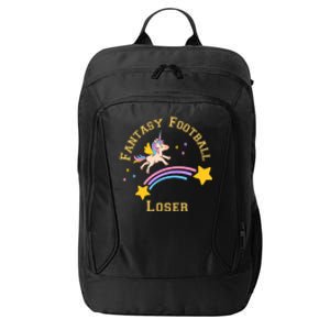 Funny Fantasy Football Punishment Loser City Backpack