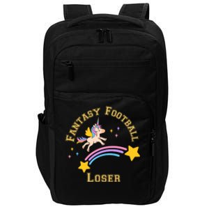 Funny Fantasy Football Punishment Loser Impact Tech Backpack