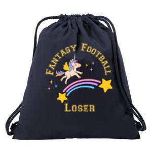 Funny Fantasy Football Punishment Loser Drawstring Bag