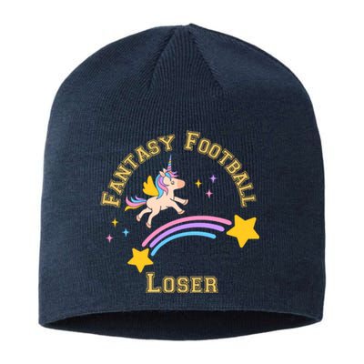 Funny Fantasy Football Punishment Loser Sustainable Beanie