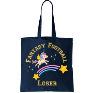 Funny Fantasy Football Punishment Loser Tote Bag