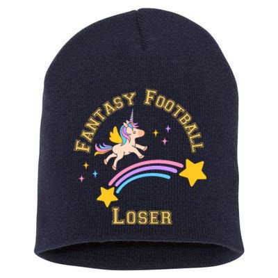 Funny Fantasy Football Punishment Loser Short Acrylic Beanie