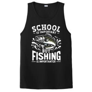 Funny Fishing Fisherman School Is Important But Fishing PosiCharge Competitor Tank