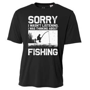 Funny Fishing For  Trout Bass Fisherman Vacation Cooling Performance Crew T-Shirt