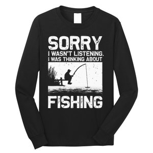 Funny Fishing For  Trout Bass Fisherman Vacation Long Sleeve Shirt