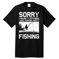 Funny Fishing For  Trout Bass Fisherman Vacation Tall T-Shirt