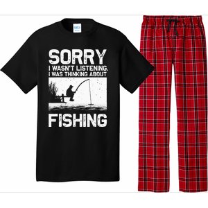 Funny Fishing For  Trout Bass Fisherman Vacation Pajama Set