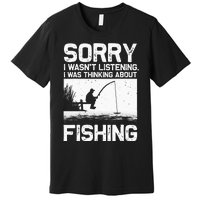 Funny Fishing For  Trout Bass Fisherman Vacation Premium T-Shirt