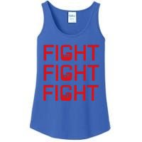 Fight Fight Fight Fist The Original Modern Look Trump Fist Ladies Essential Tank