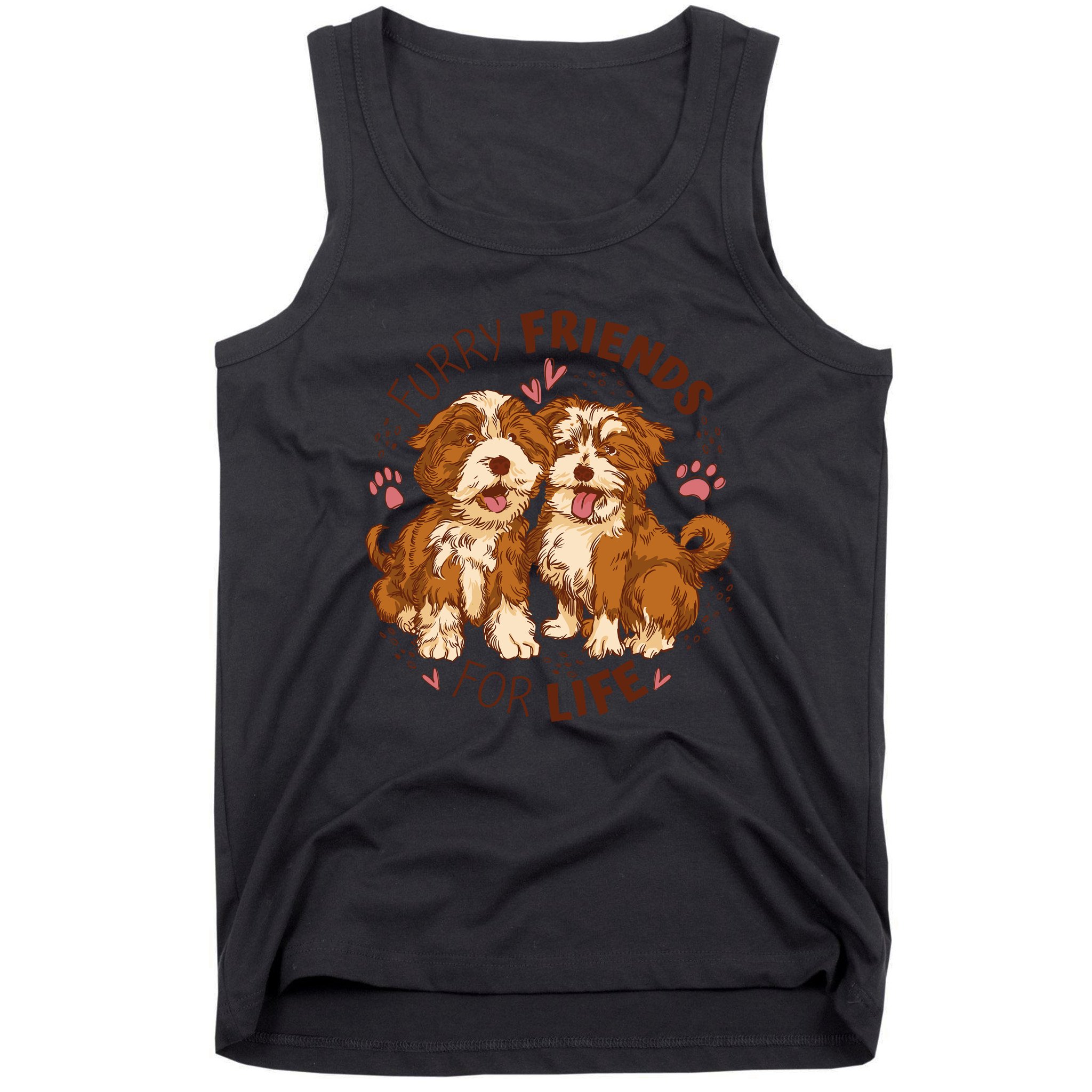 Furry Friends For Life Tank Top