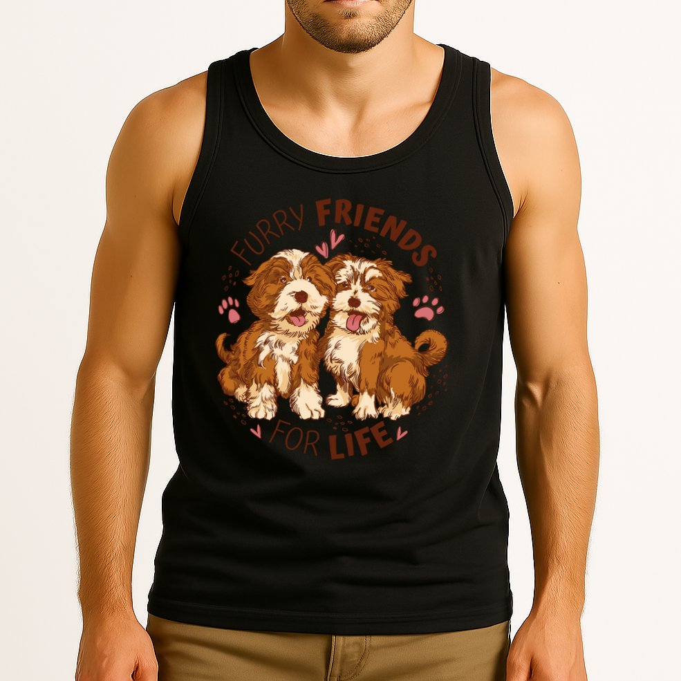 Furry Friends For Life Tank Top