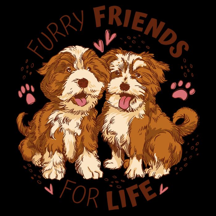 Furry Friends For Life Tank Top