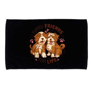 Furry Friends For Life Microfiber Hand Towel