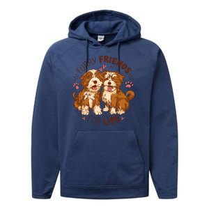 Furry Friends For Life Performance Fleece Hoodie