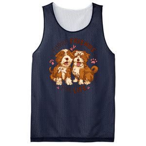 Furry Friends For Life Mesh Reversible Basketball Jersey Tank