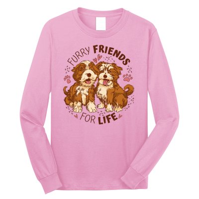 Furry Friends For Life Long Sleeve Shirt