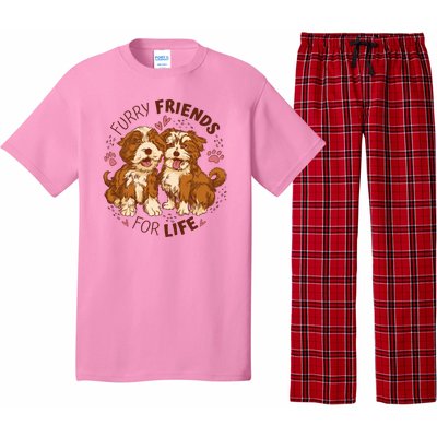 Furry Friends For Life Pajama Set