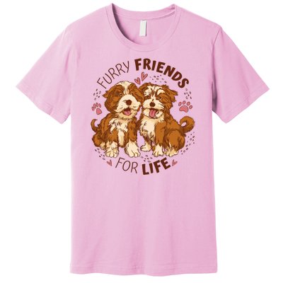 Furry Friends For Life Premium T-Shirt