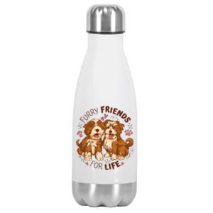 Furry Friends For Life Stainless Steel Insulated Water Bottle