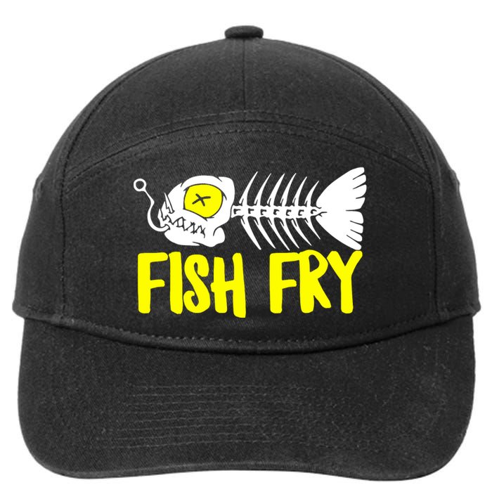 Fish Fry 7-Panel Snapback Hat