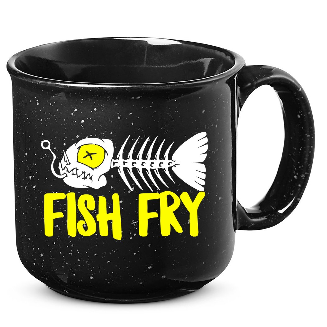 Fish Fry 15oz Campfire Ceramic Mug
