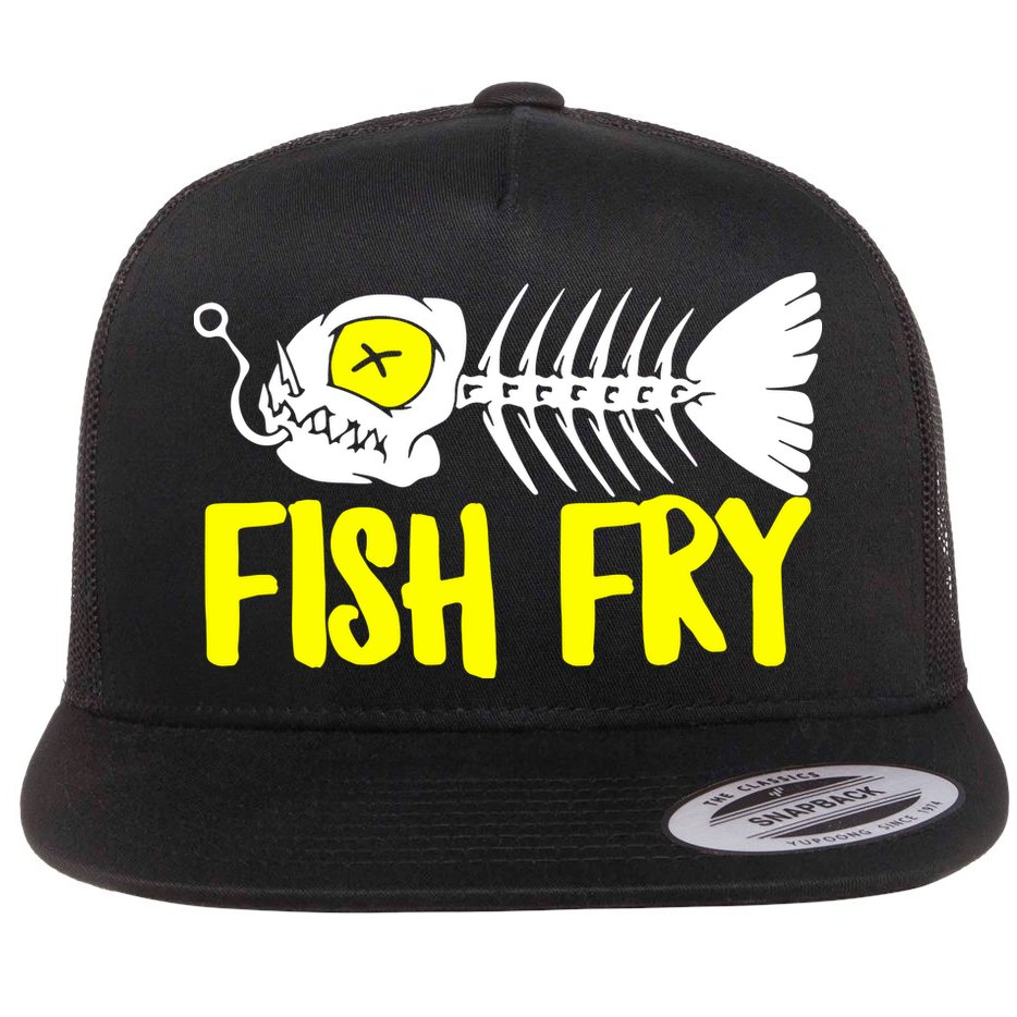 Fish Fry Flat Bill Trucker Hat