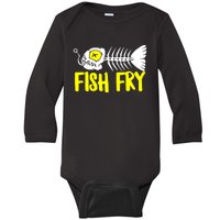 Fish Fry Baby Long Sleeve Bodysuit