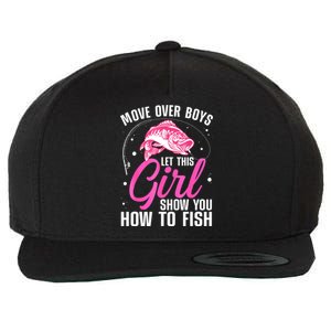 Funny Fishing Fisherman Fishing Lover Gift Wool Snapback Cap