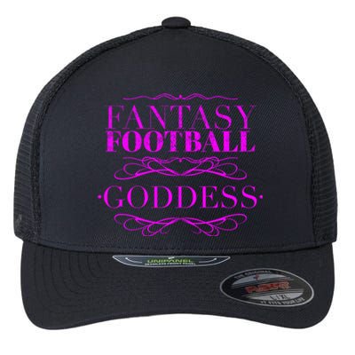 Fantasy Football Goddess Gift Funny Winner Loser Quote Saying Gift Flexfit Unipanel Trucker Cap