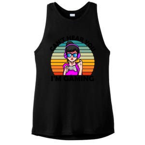 Funny Funny Gift For Friends Cant Hear You Im Gaming Gamer Gift Ladies PosiCharge Tri-Blend Wicking Tank